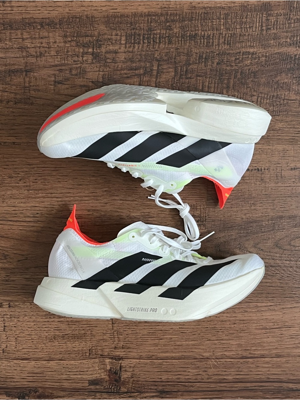Adidas Adizero Adios Pro 4 ‘White Black’ (size wmns 5)